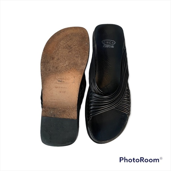 CIRCA JOAN & DAVID leather slides - Picture 2 of 4